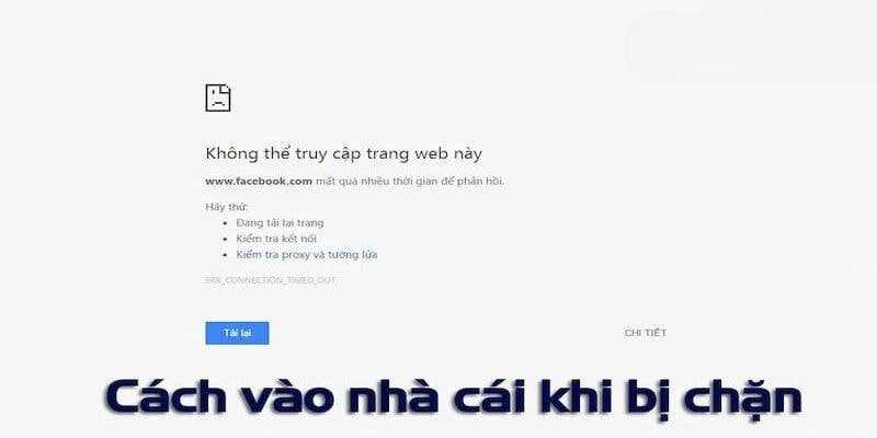 Hướng dẫn tân binh cách xử lý link vào FB68 mới nhất bị chặn