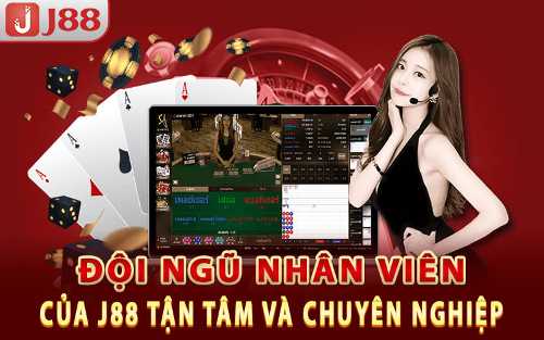 Đội ngũ nhân viên của J88 tận tâm và chuyên nghiệp