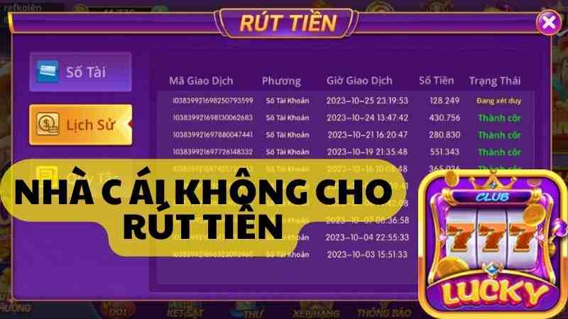 Nhà cái Luckyclub lừa đảo ra sao ? Dấu hiệu nhận biết